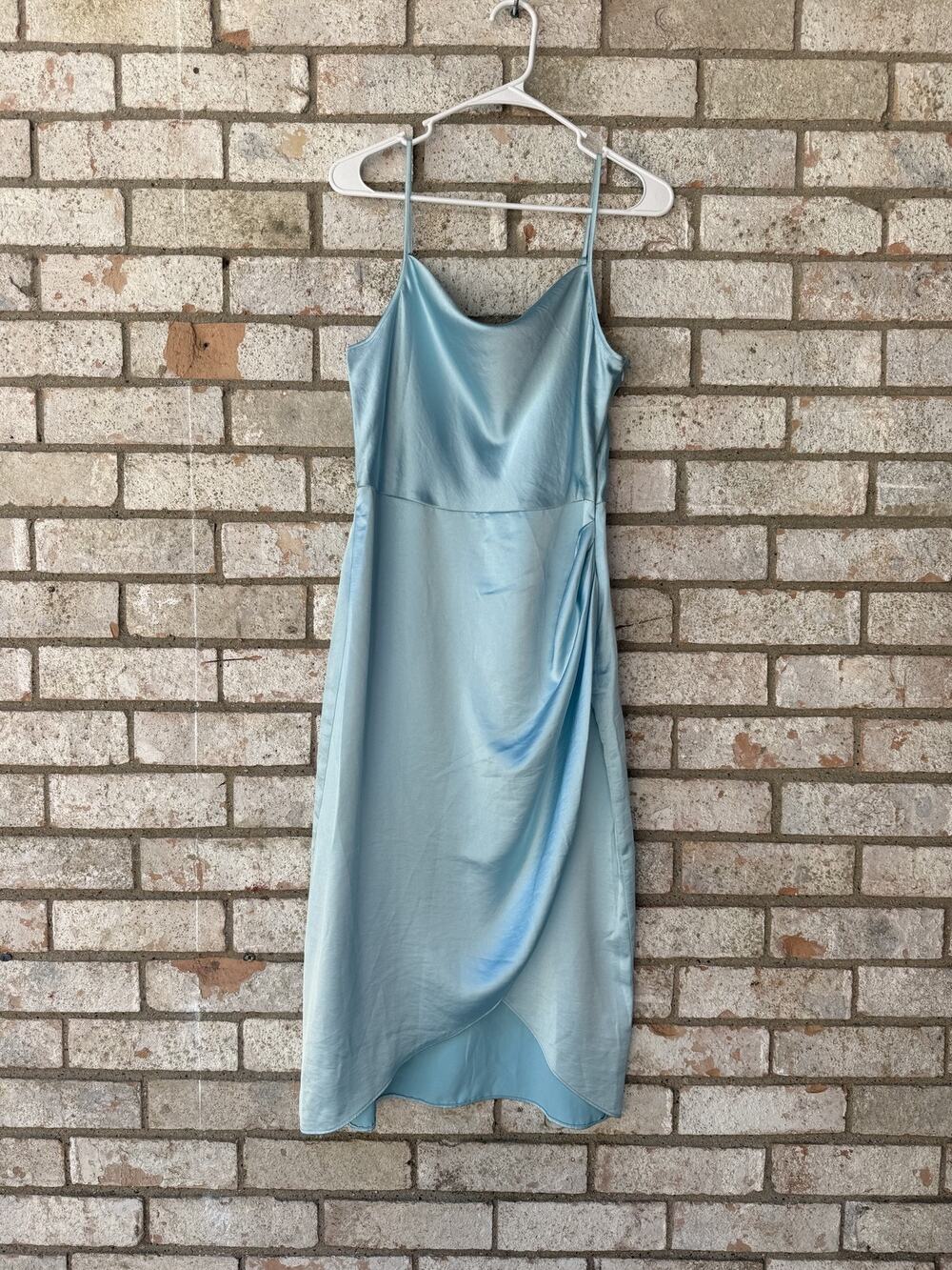Open Edit Dress Blue Size M